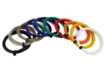 Stranded fine decoder wire - pack of all colours - 6 metres