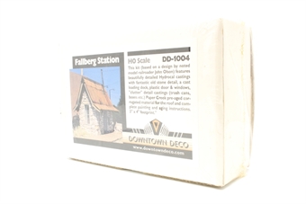 Downtown Deco Model Kit 'Fallberg Station' HO Scale