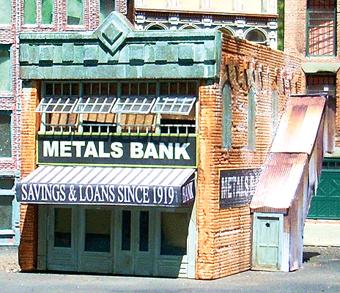 Metals Bank (Unfinished Kit)