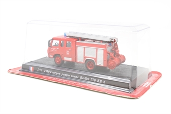 1980 Fourgon Pompe Tonne Berliet 770KB 6 Fire Engine
