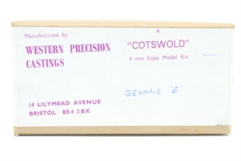 Dennis E Bus kit