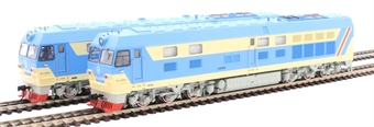 DF4E dual diesel locomotive 0015 of the China Railway