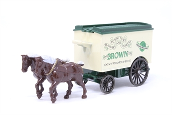 Horse Drawn Removal Van - James Brown of Belfast