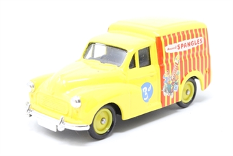 Morris minor van 'Spangles'
