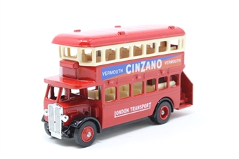 AEC Regent Double Decker bus- 'Cinzano'