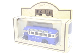 1932 AEC Regal Single Deck Bus in Royal Blue