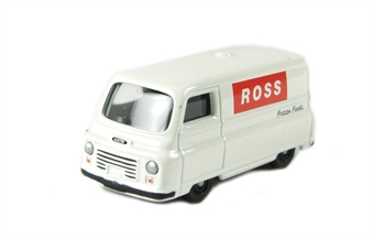 Austin J2 van in "Ross Frozen Foods" white livery