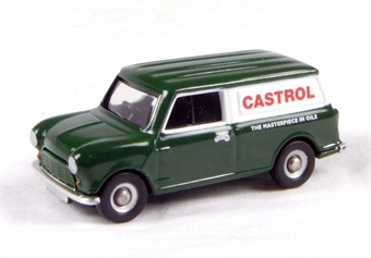 Mini Van in "Castrol" green & white livery