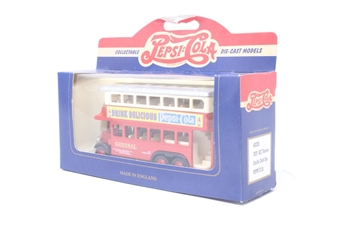AEC Renown double deck bus - 'Pepsi Cola'