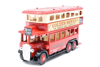 Days Gone - 191 AEC Renown Double Deck Bus - London Transport - Golden Shred Advertisments