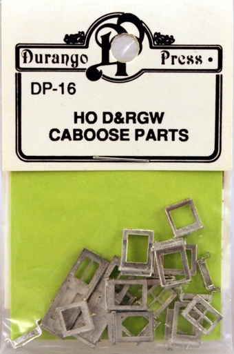 D&RGW Caboose Parts