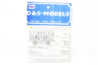 S63 LNER 10 ton cattle wagon kit