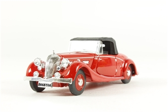 1939 Triumph Dolomite in Red