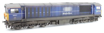 Class 58 58021 'Hither Green Depot' in Mainline Freight Blue - weathered