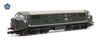 Class 41 Warship Disc Headcode D604 Cossack BR Green (Late Crest) Diesel Locomotive