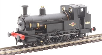 Class 0298 Beattie well tank 2-4-0T 30586 in BR black with late crest
