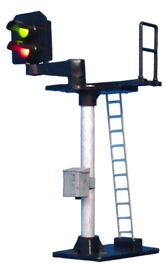 2 light signal red/green offset platform starter LH square head