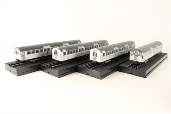 1962 London Tube 4-Car EMU set, Motorised (1 of 4) Models - 80802, 809042 81002, 81102 - Epping- Ongar Service