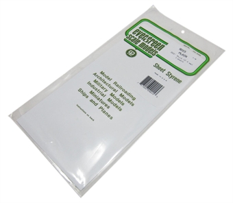 12" x 6" Sheets 0.015" thickness 3 per pack