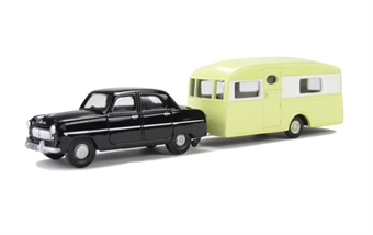Ford Consul Mk1 and Berkeley Cavalier caravan