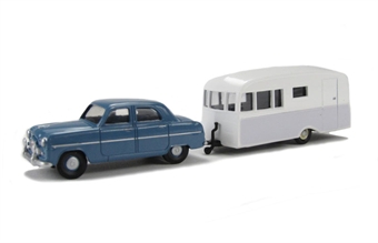 Ford Zephyr Six Mk1 and Bluebird Dauphine Caravan