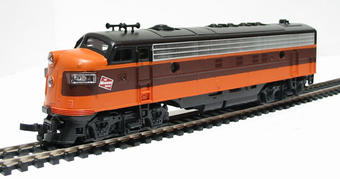 EMD FP7 BO-BO diesel loco "The Milwaukee Road"