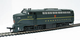 American Baldwin RF16 Sharknose BO-BO diesel "Pennsylvania" green one stripe
