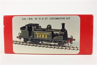 SR D1 0-4-2T Locomotive Kit with Wheels and Axles (motor not included)
