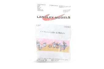 4 Motorcycles and riders
