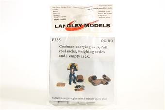 Coalman & Coal Sacks (unpainted)