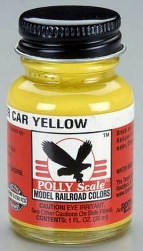 Acrylic Paint, SCL Hopper Car Yellow (1 oz. Bottle)