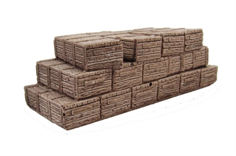 Pile of Wooden Crates