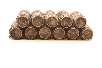 Medium Barrels -  Stacked Double Row