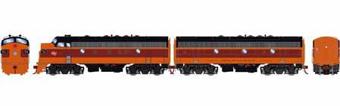 F7 EMD A/B 73A & 73B of the Milwaukee Road - digital sound fitted