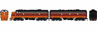 F7 EMD A/B 118A & 119B of the Milwaukee Road - digital sound fitted