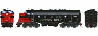 F7A EMD 947 of the Cotton Belt (SSW) - digital sound fitted