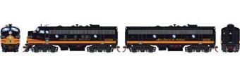 F7 EMD A/B 6019A & 6019B of the Northern Pacific - digital sound fitted