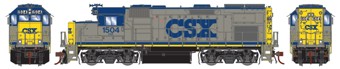 GP15T EMD 1504 of the CSX 