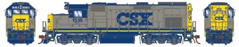 GP15T EMD 1518 of the CSX 