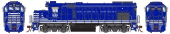 GP15T EMD 720 of the Apalachicola Northern - digital sound fitted 