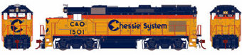 EMD GP15T of the Chessie (CO) 1503