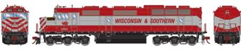 F45 EMD 1003 of the Wisconsin & Southern - digital sound fitted