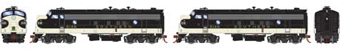 FP7A/FP7A EMD 6148F & 6146L of the Southern (Black) 