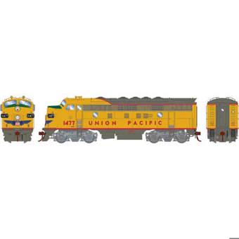 F7A EMD 1477 of the Union Pacific - digital sound fitted