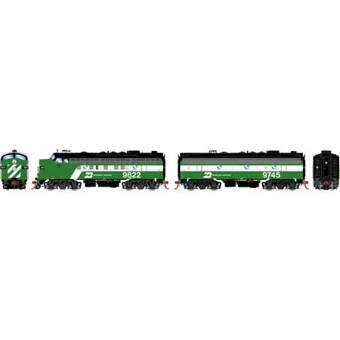 F9A/B EMD 9822 & 9745 of the Burlington Northern 