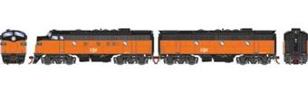 F7 A/B EMD 727A & 721B of the Bessemer and Lake Erie - digital sound fitted