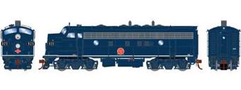 F7A EMD 925 of the Missouri Pacific - digital sound fitted
