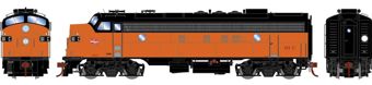 FP7A EMD 61C of the Milwaukee - digital sound fitted