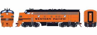 F7A EMD 914a of the Western Pacific (Freight) 