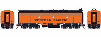 F7B EMD 918c of the Western Pacific (Freight) 